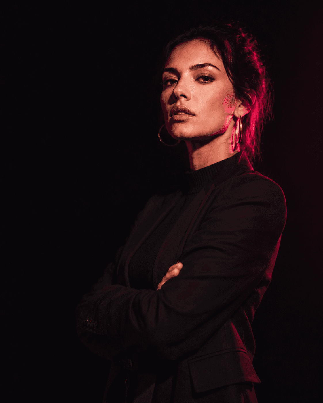 Ganzkörper-Editorial-Aufnahme